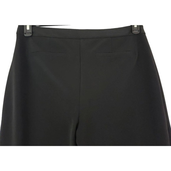 Chicos Collecton ~Woman Size 2(L)~ Black Straight Leg Designer Pants Stretch. - Picture 7 of 16